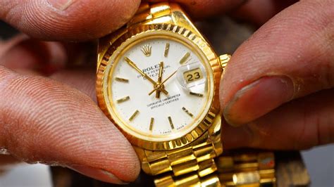 We repair Rolex bracelets, dials, 